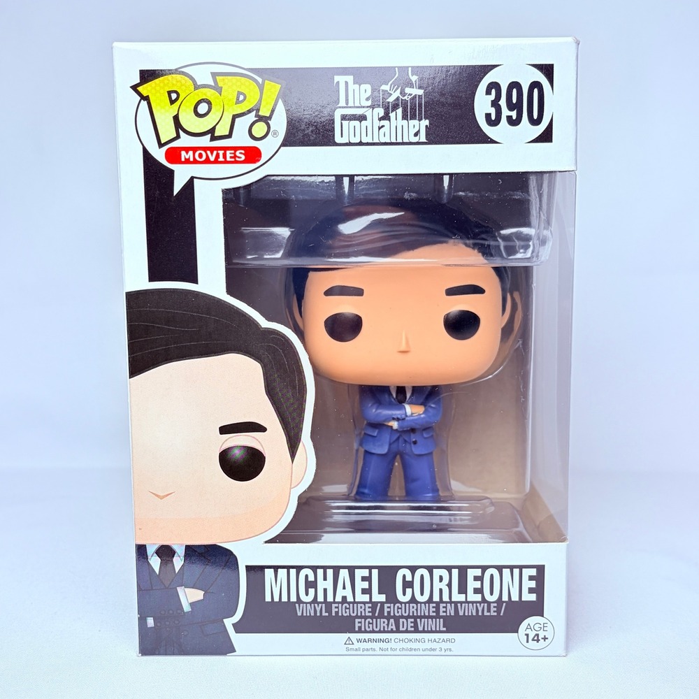 Funko Michael Corleone The Godfather Pop Movies 390 OS Blue Suit Vinyl Figure